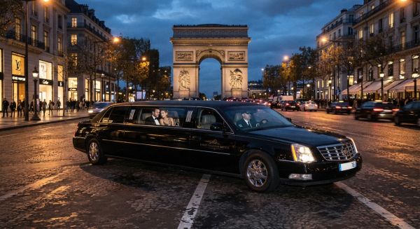 Les meilleures limousines à louer à Paris pour un voyage chic